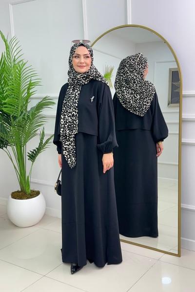 YASEMEN ELBİSE - SİYAH