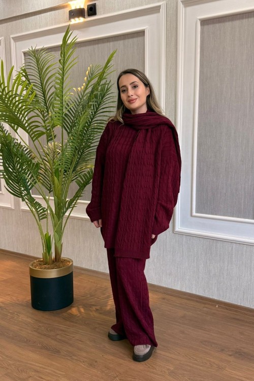 ATKILI COZY SET  Bordo