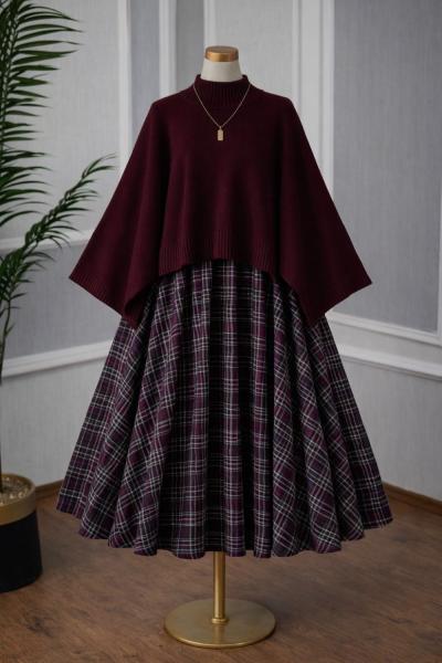 EKOSE ETEKLİ PREMİUM TAKIM KIRMIZI - bordo Kırmızı Siyah