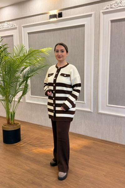 LİNEA TAKIM Kahverengi