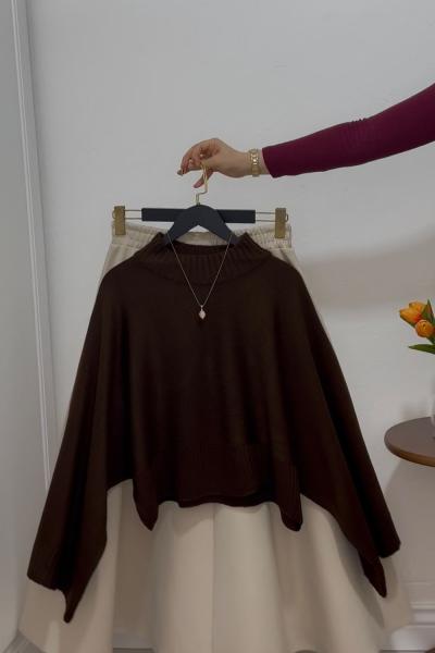 VALON PREMİUM TAKIM Kahverengi Bej