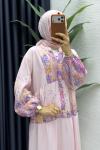 Ahenk Elbise Tesettür Giyim  Pembe