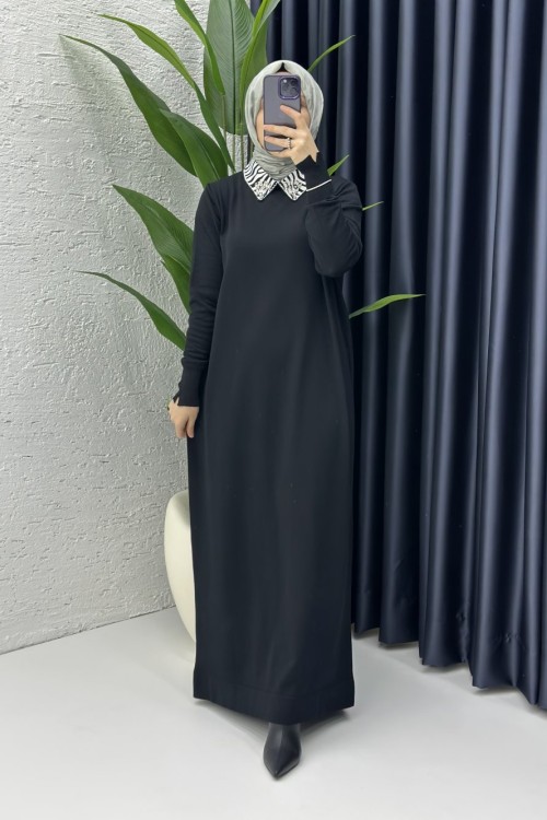 Eylem Elbise Siyah
