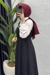 Kübra Jile Tesettür Giyim  Siyah