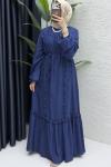 Lady Elbise Tesettür Giyim  Lacivert