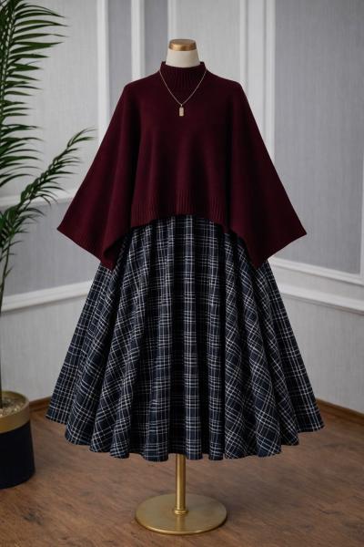 EKOSE ETEKLİ PREMİUM TAKIM BORDO Bordo