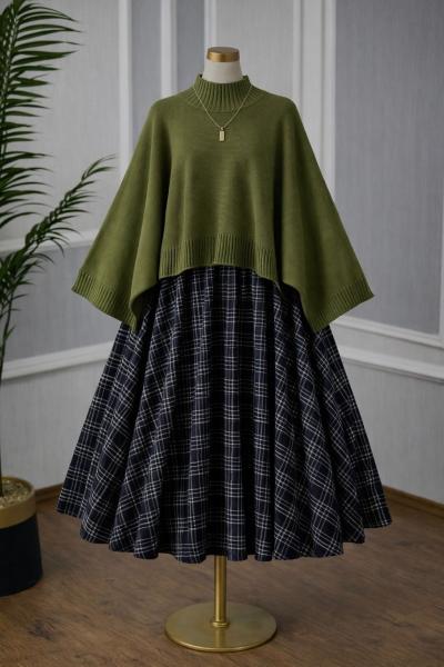 EKOSE ETEKLİ PREMİUM TAKIM SİYAH-HAKİ Siyah