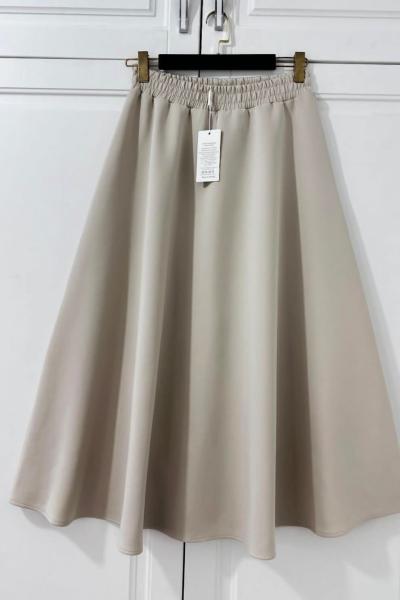 PREMİUM VALON ETEK BEJ