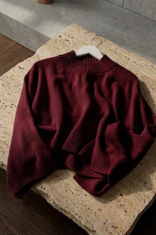 VALON PREMİUM KAZAK BORDO