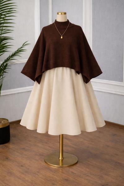 VALON PREMİUM TAKIM Kahverengi Bej